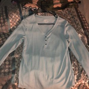 A cute blue long sleeve